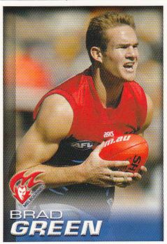 2005 Select Herald Sun AFL #113 Brad Green Front